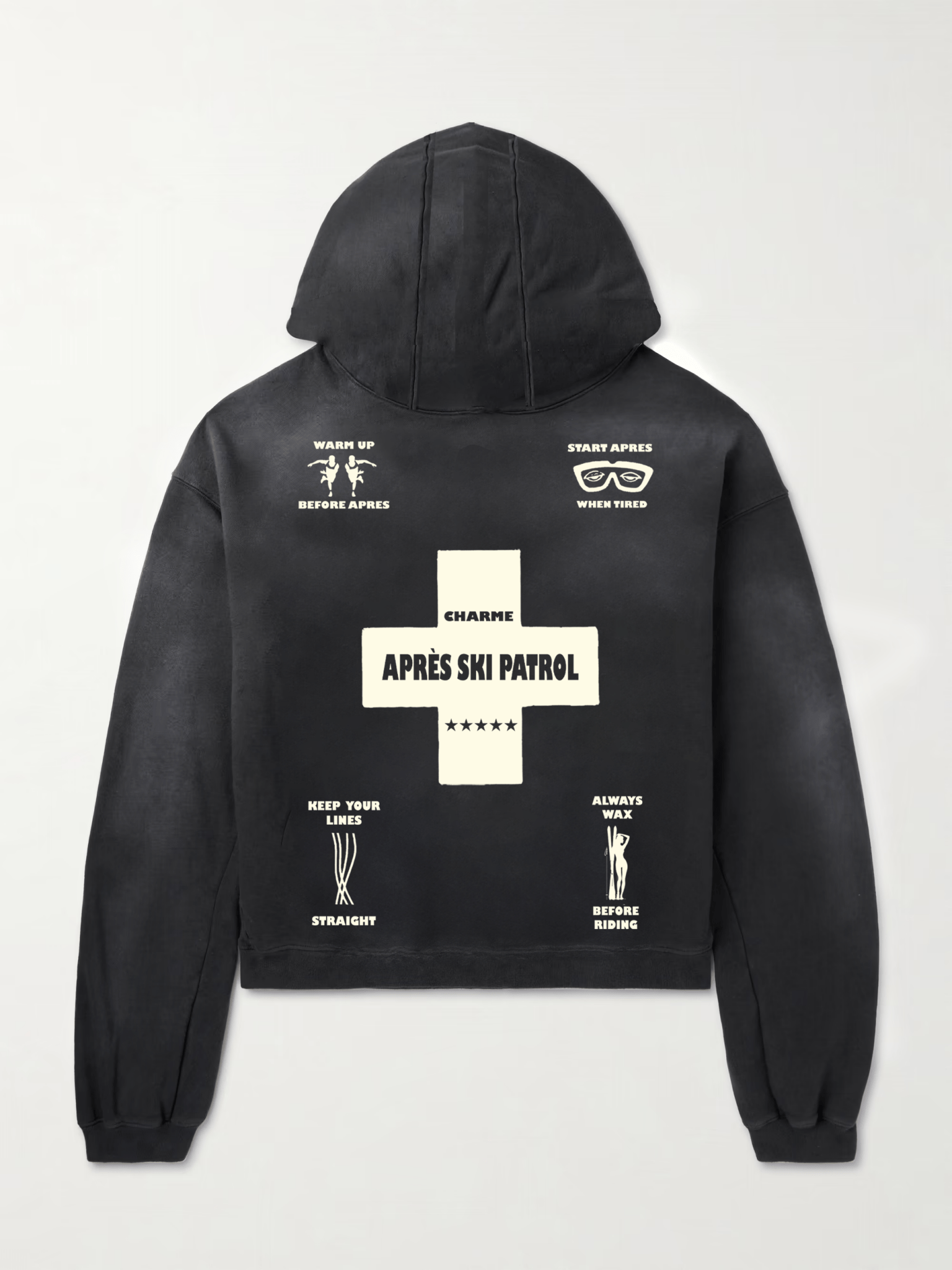 Charme Ski Patrol Heavyweight Hoodie - Amelie Charme