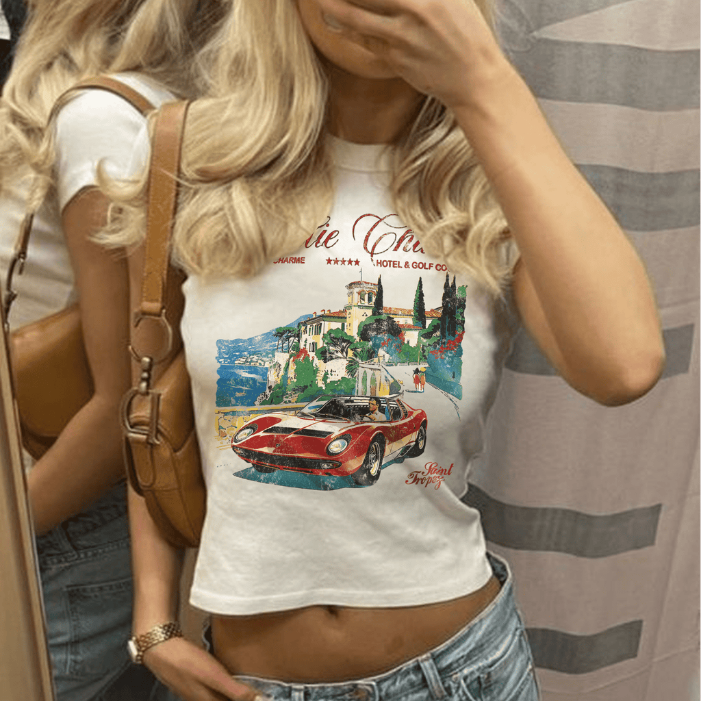 Chateau de Charme Baby Tee - Amelie Charme