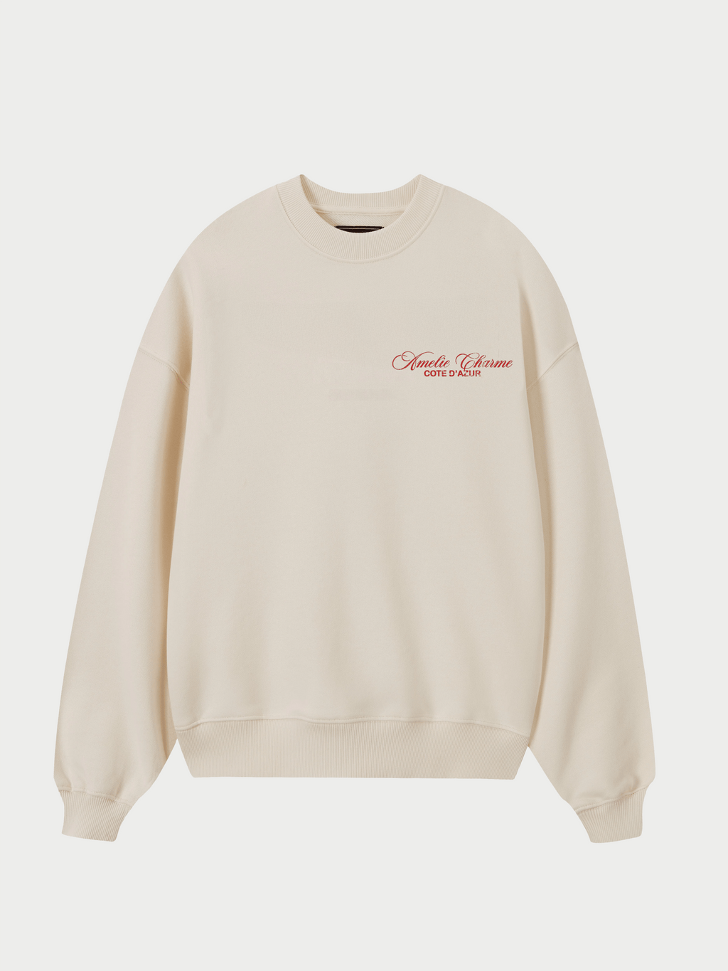 Chateau de Charme White Crewneck - Amelie Charme