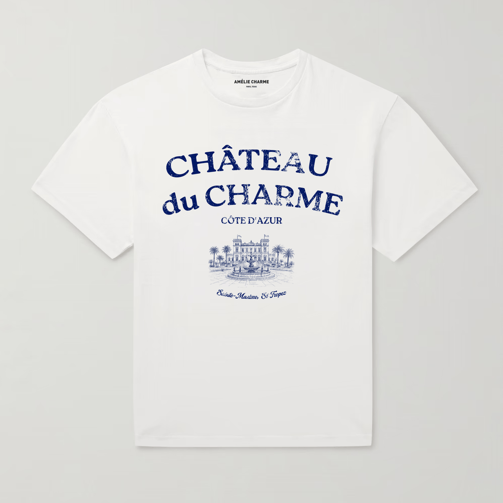 Chateau du Charme Cote D'Azur Tee - Amelie Charme