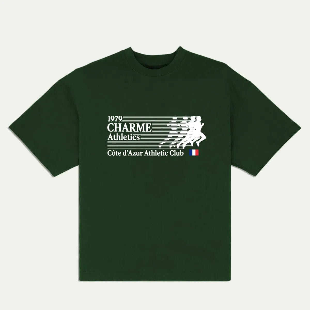 Cote D'Azur Athletic Club Running Tee - Amelie Charme