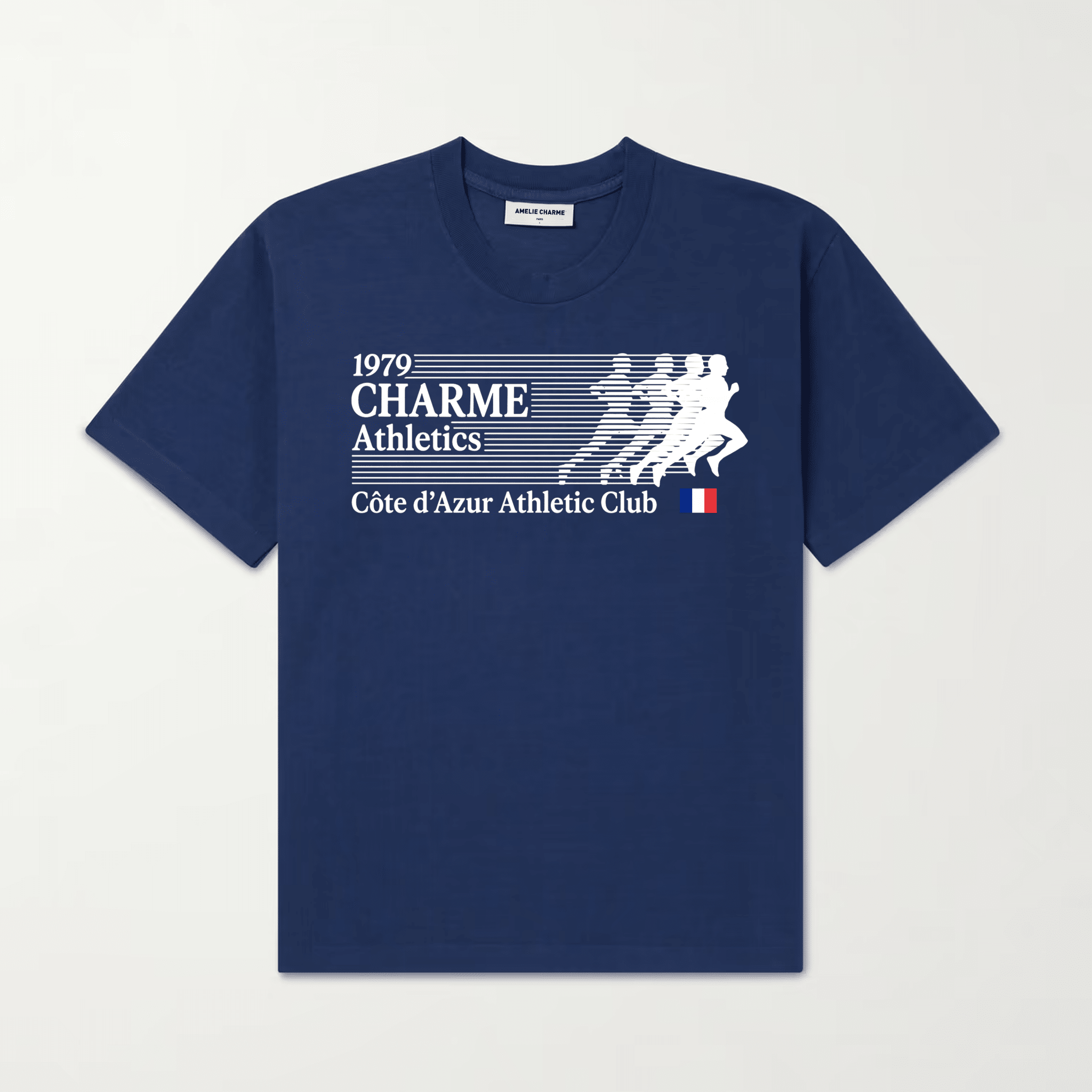 Cote d'Azur Athletic Club Tee - Amelie Charme