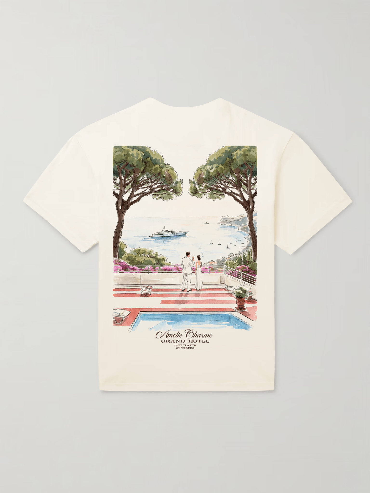 Cote D'Azur Tee - Amelie Charme