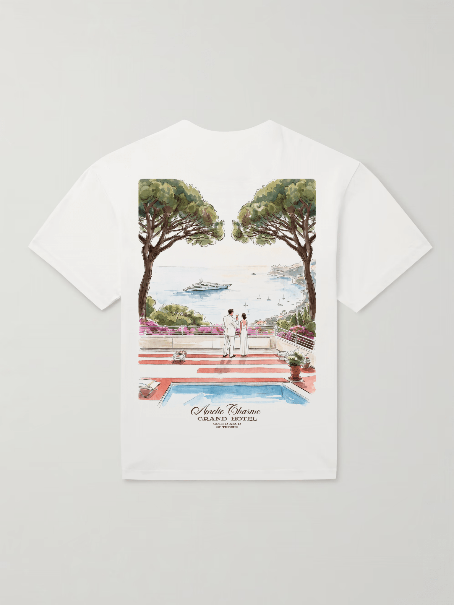 Cote D'Azur Tee - Amelie Charme