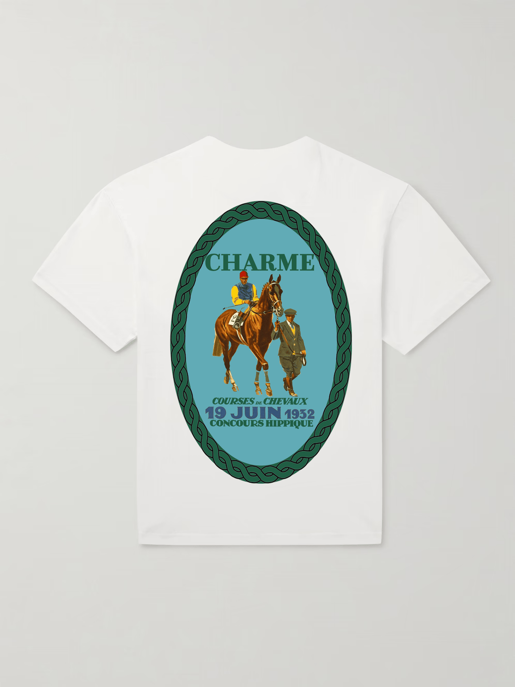 Courses De Chevaux Tee - Amelie Charme