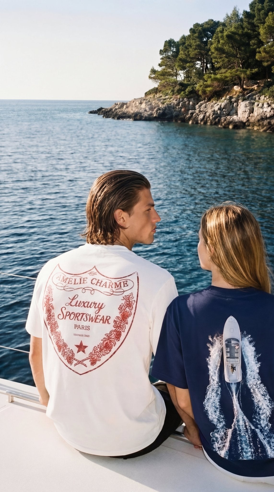 French Riveria Women's Tee - Amelie Charme