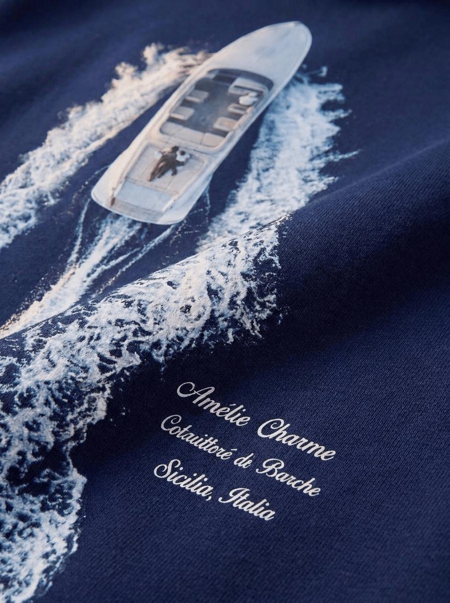 French Riviera Hoodie - Amelie Charme