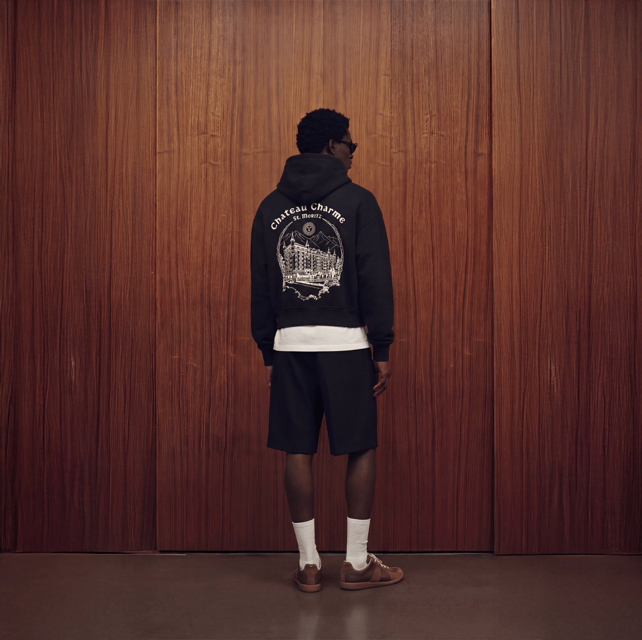 Hotel St Moritz Hoodie - Amelie Charme