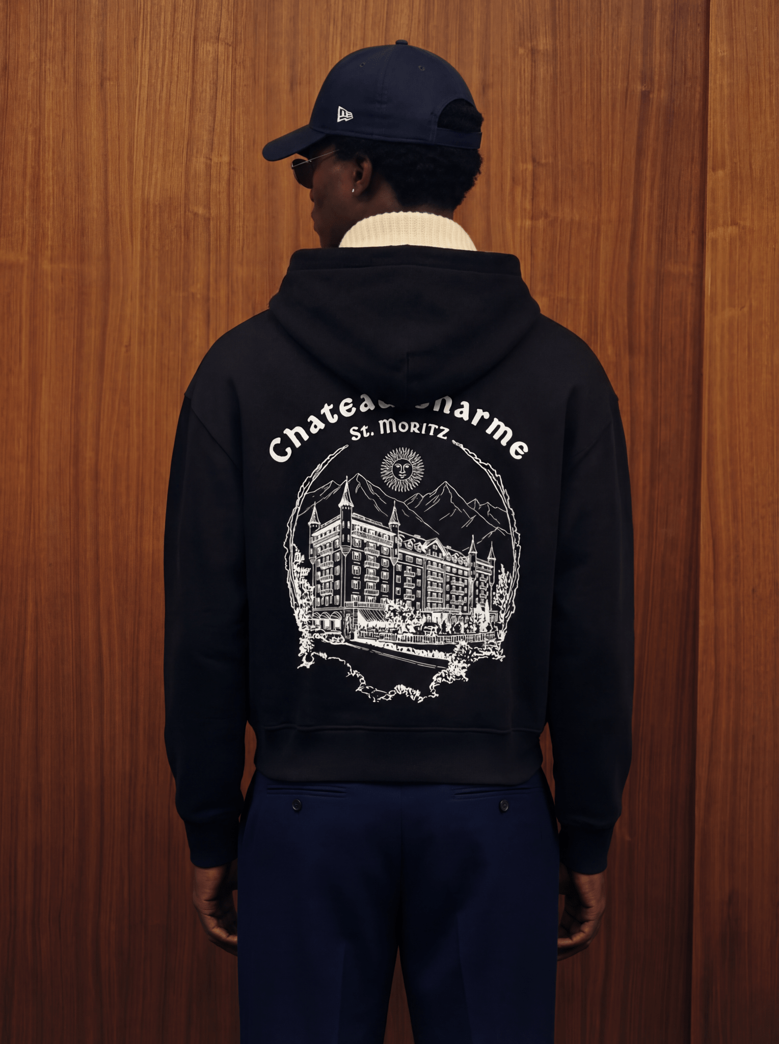 Hotel St Moritz Hoodie - Amelie Charme