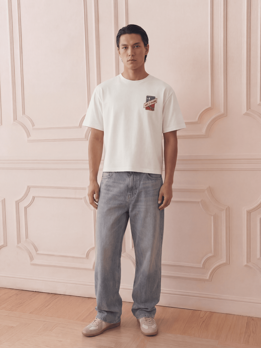 Italian Motor Oil Tee - Amelie Charme
