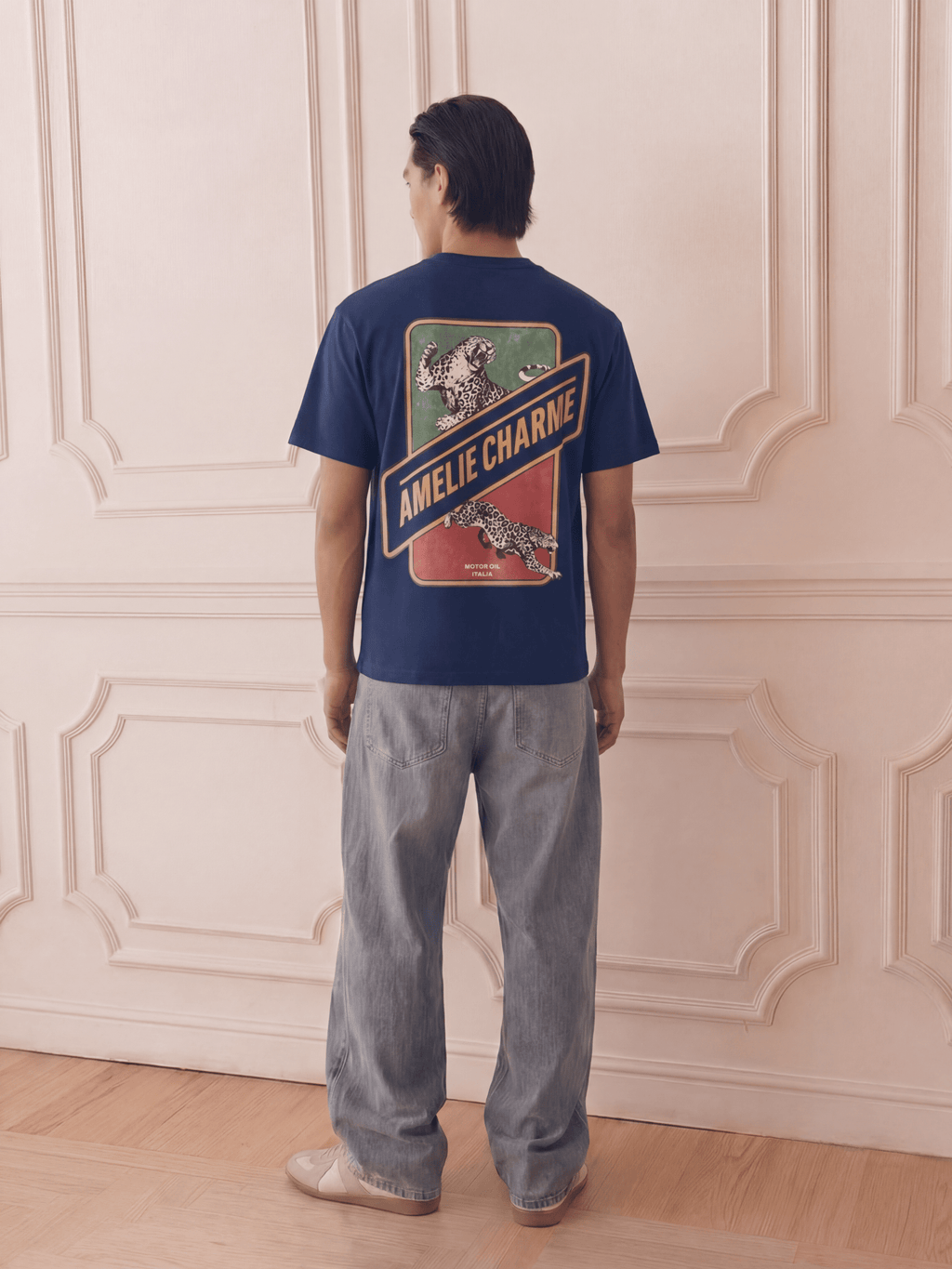 Italian Motor Oil Tee - Amelie Charme