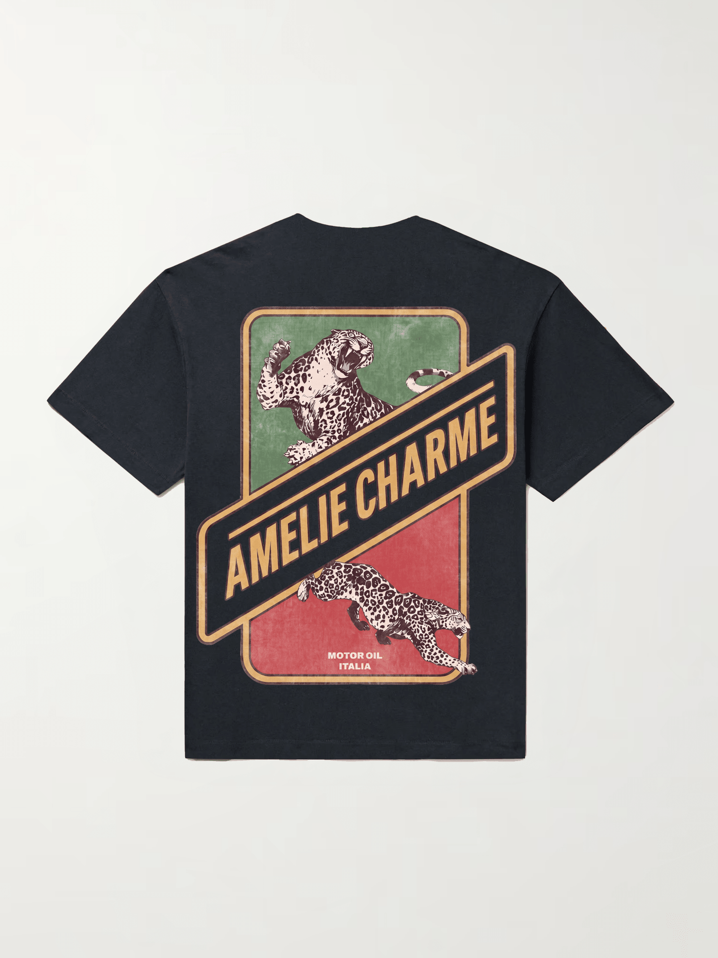 Italian Motor Oil Tee - Amelie Charme