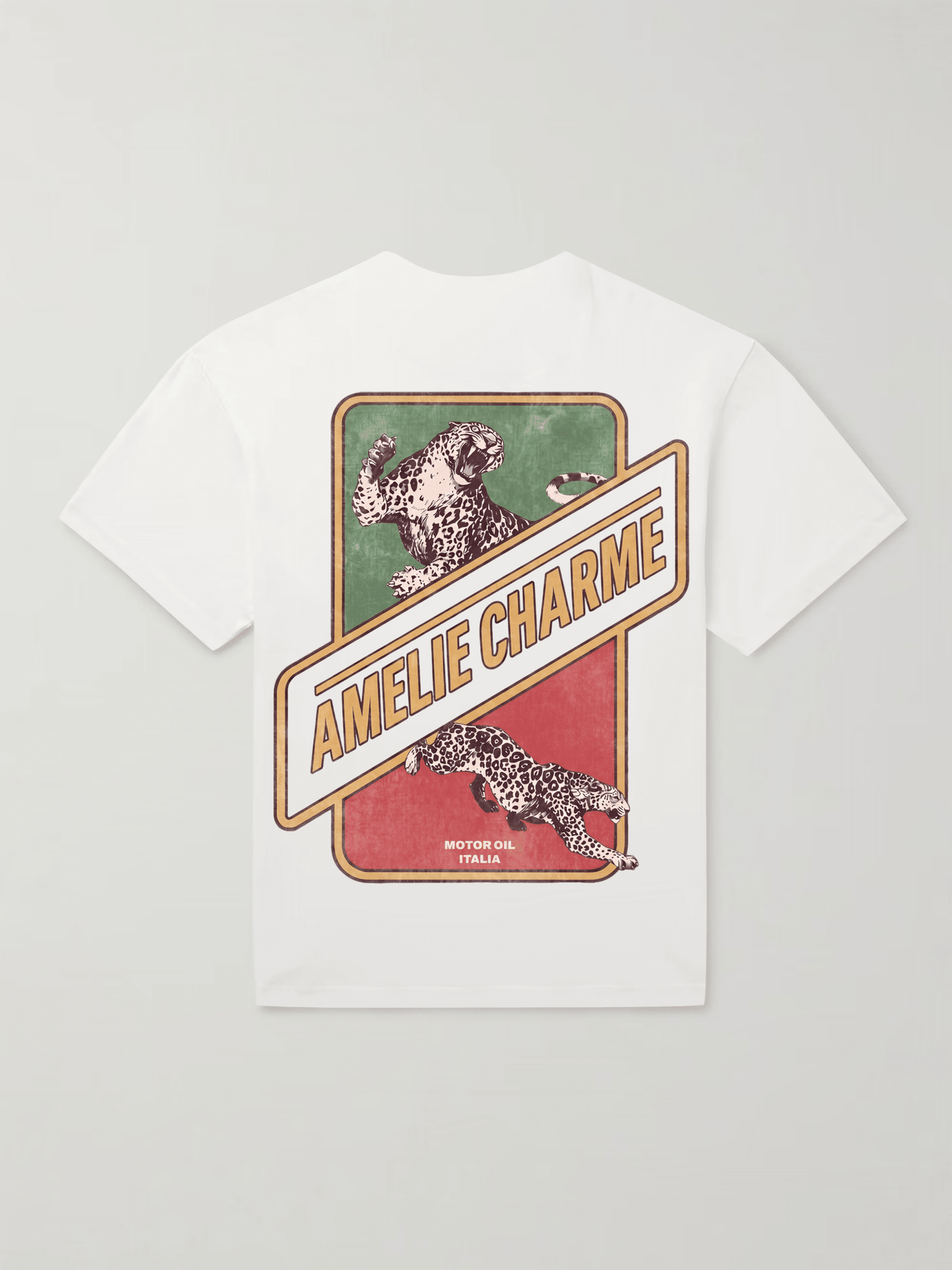 Italian Motor Oil Tee - Amelie Charme