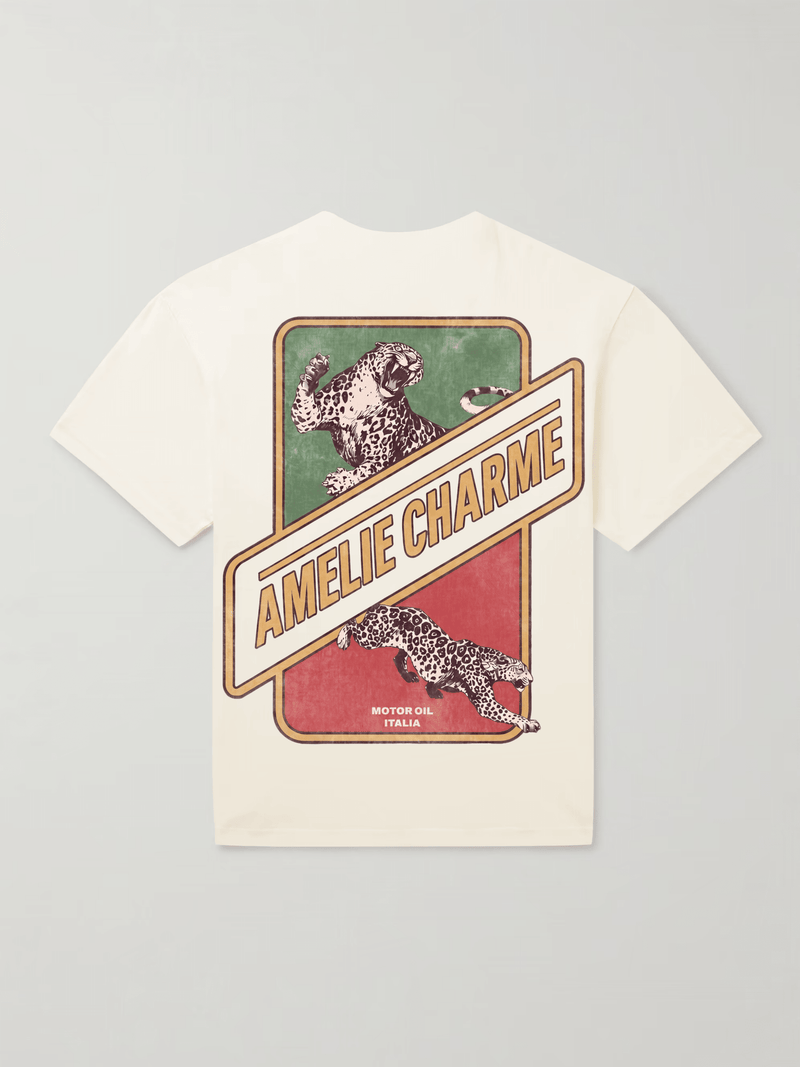 Italian Motor Oil Tee - Amelie Charme