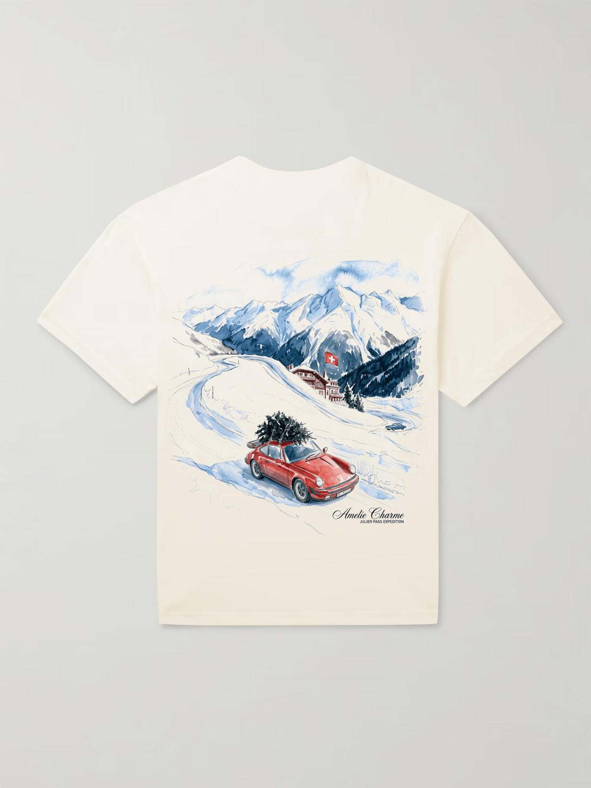 Julier Pass Expedition Tee - Amelie Charme