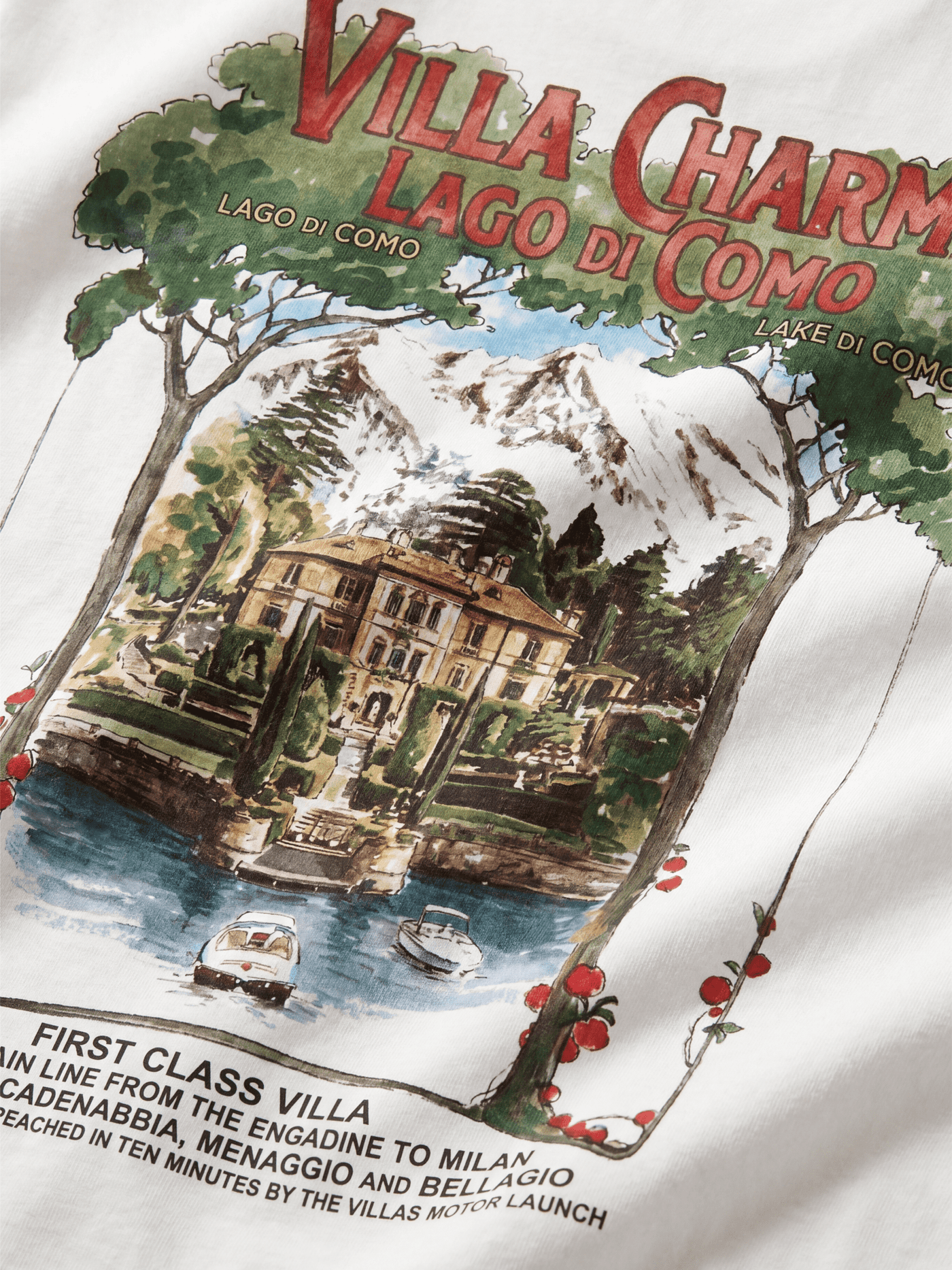 Lake Como Tee - Amelie Charme