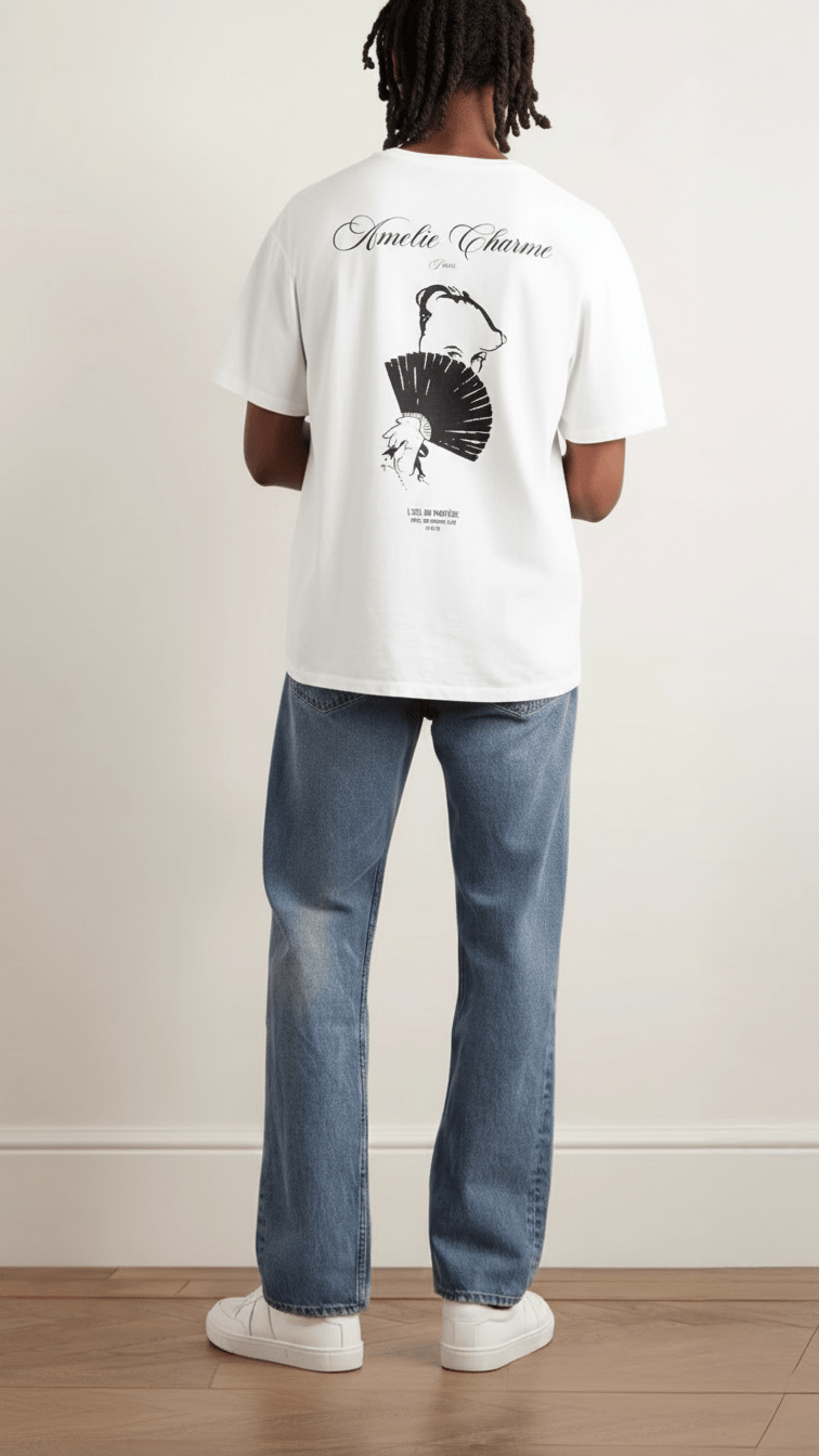 L’Éventail Nocturne Tee - Amelie Charme