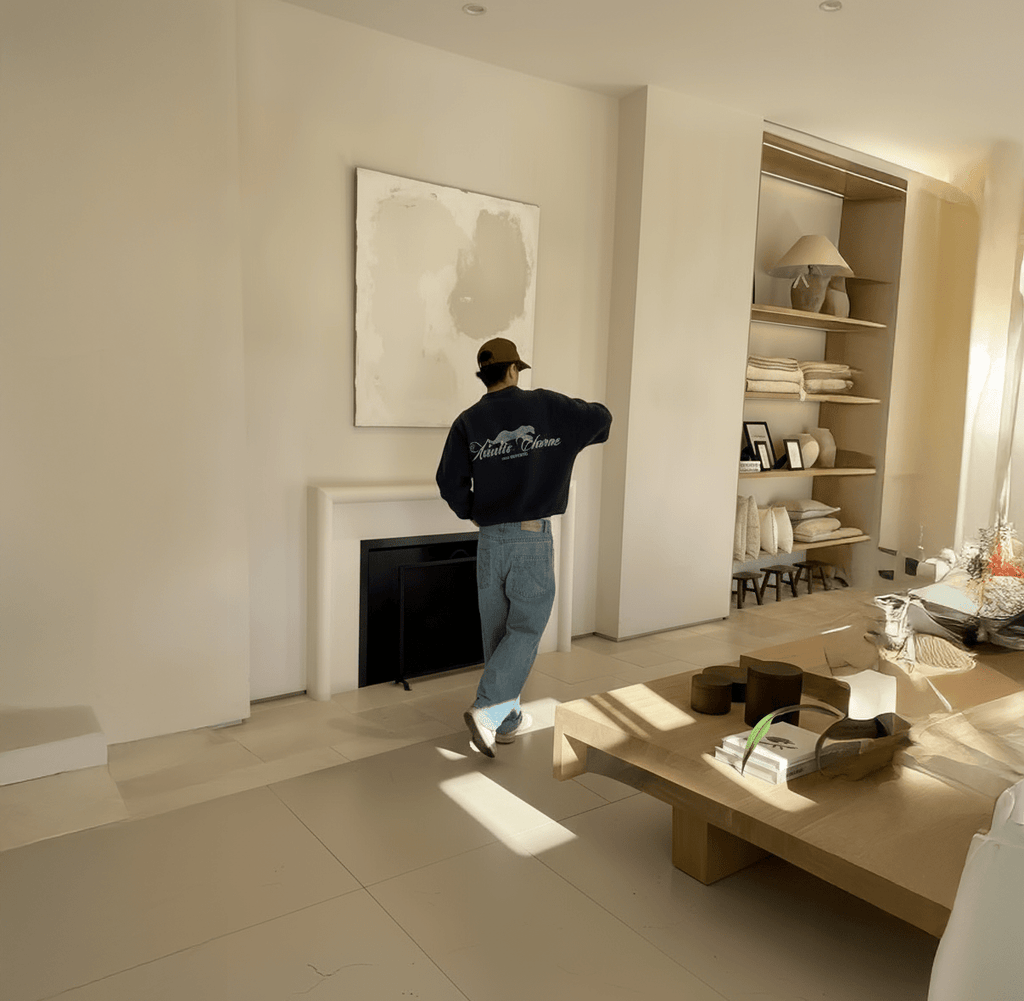 L'oeil Du Panthére crewneck. - Amelie Charme