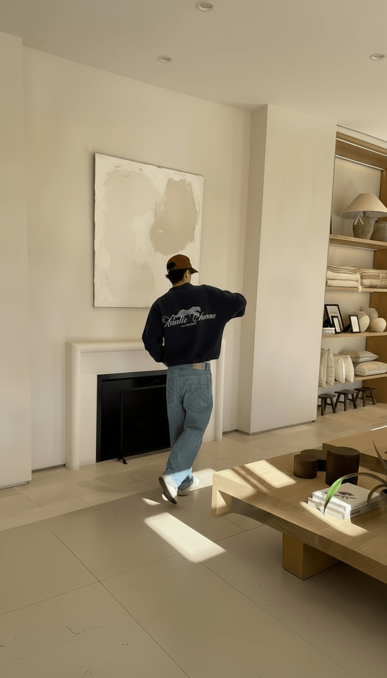 L'oeil Du Panthére crewneck. - Amelie Charme