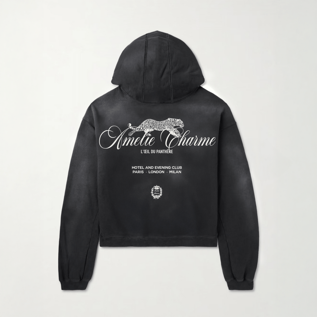 L'oeil Du Panthére Hoodie - Amelie Charme