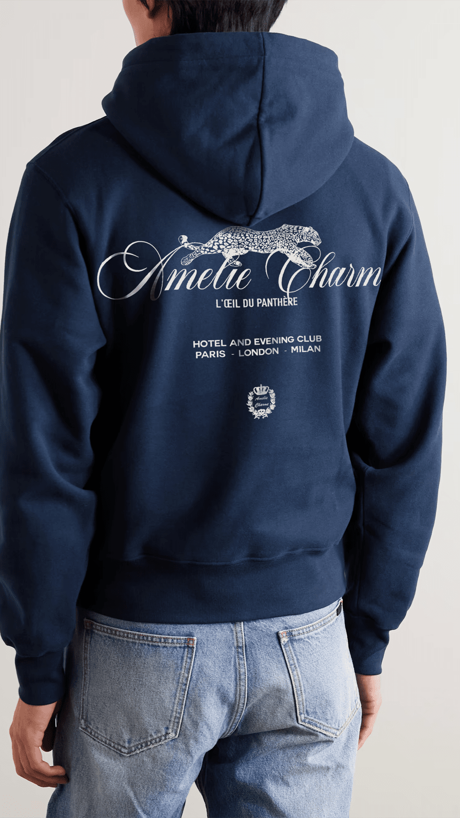 L'oeil Du Panthére Hoodie - Amelie Charme