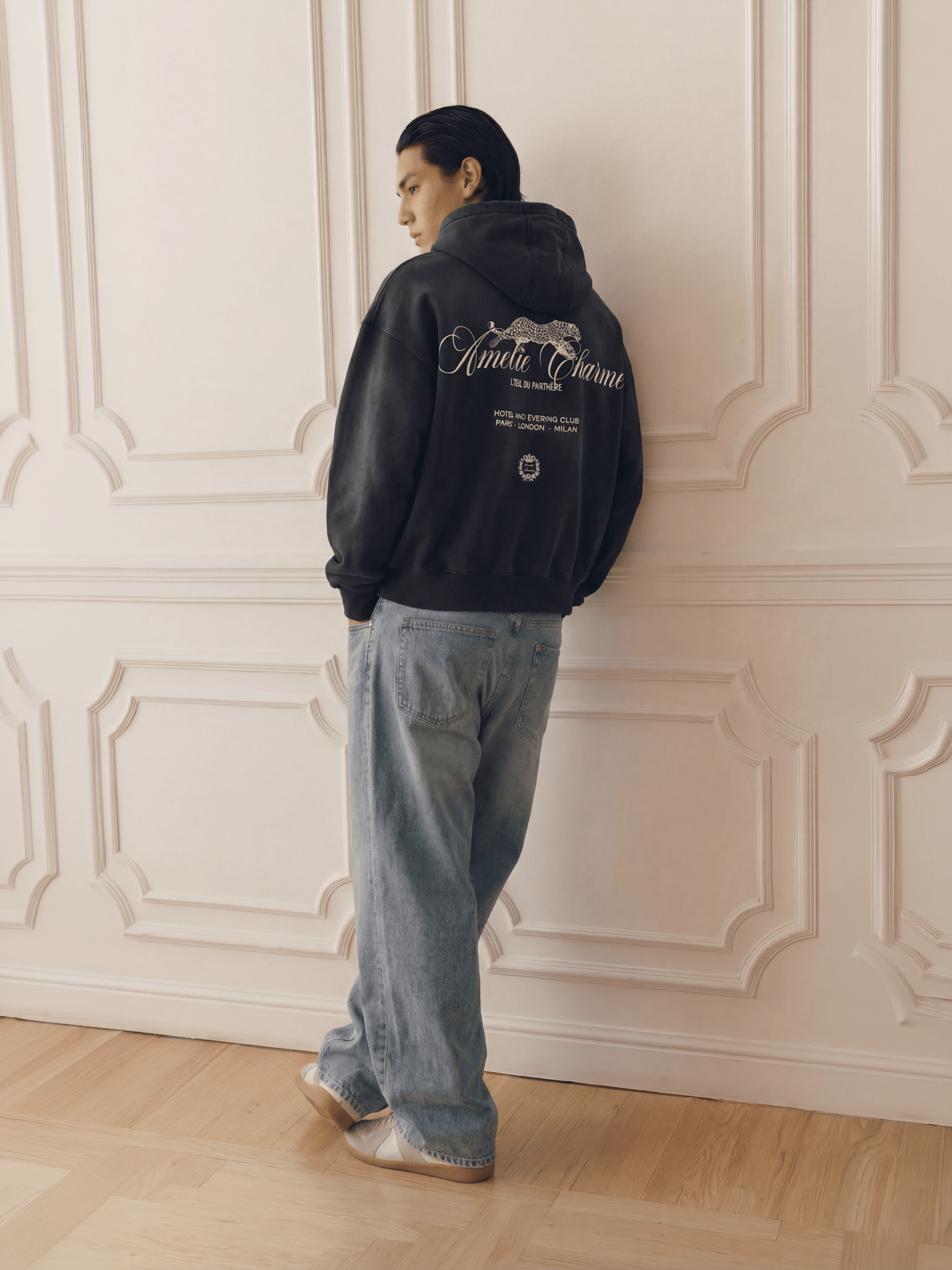 L'oeil Du Panthére Hoodie - Amelie Charme