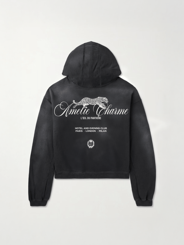 L'oeil Du Panthére Hoodie - Amelie Charme