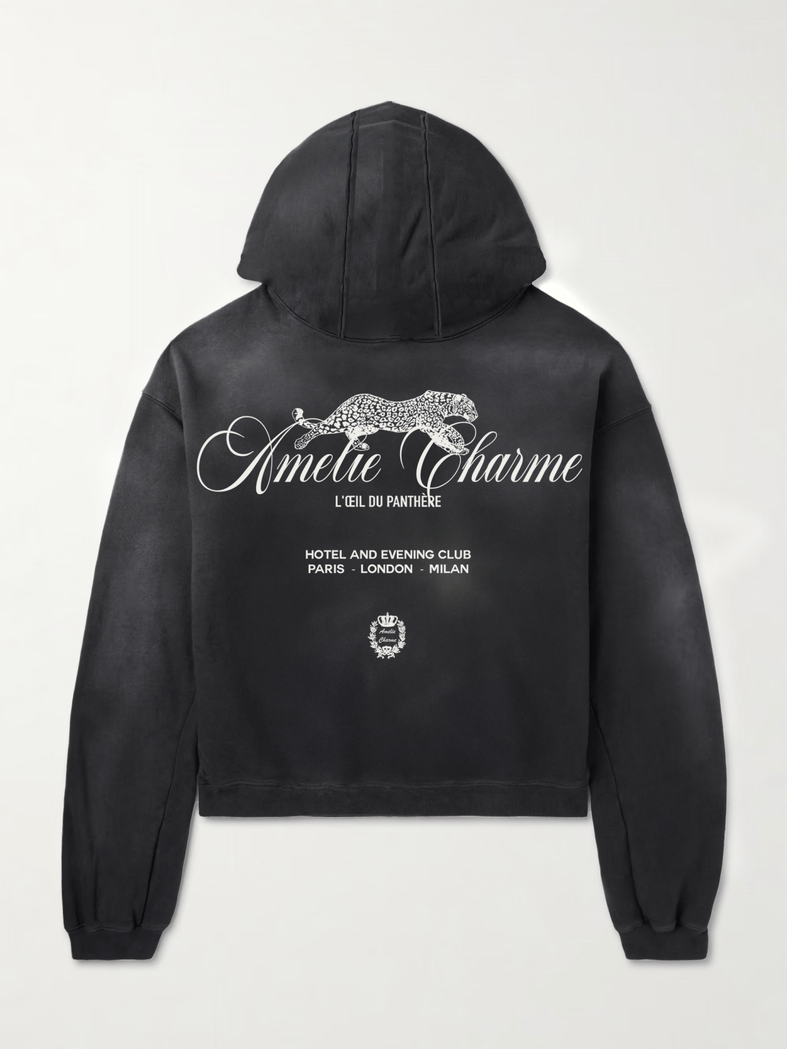 L'oeil Du Panthére Hotel & Evening Club Hoodie - Amelie Charme