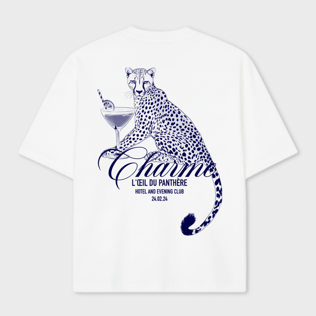 L'oeil Du Panthére Martini Tee - Amelie Charme
