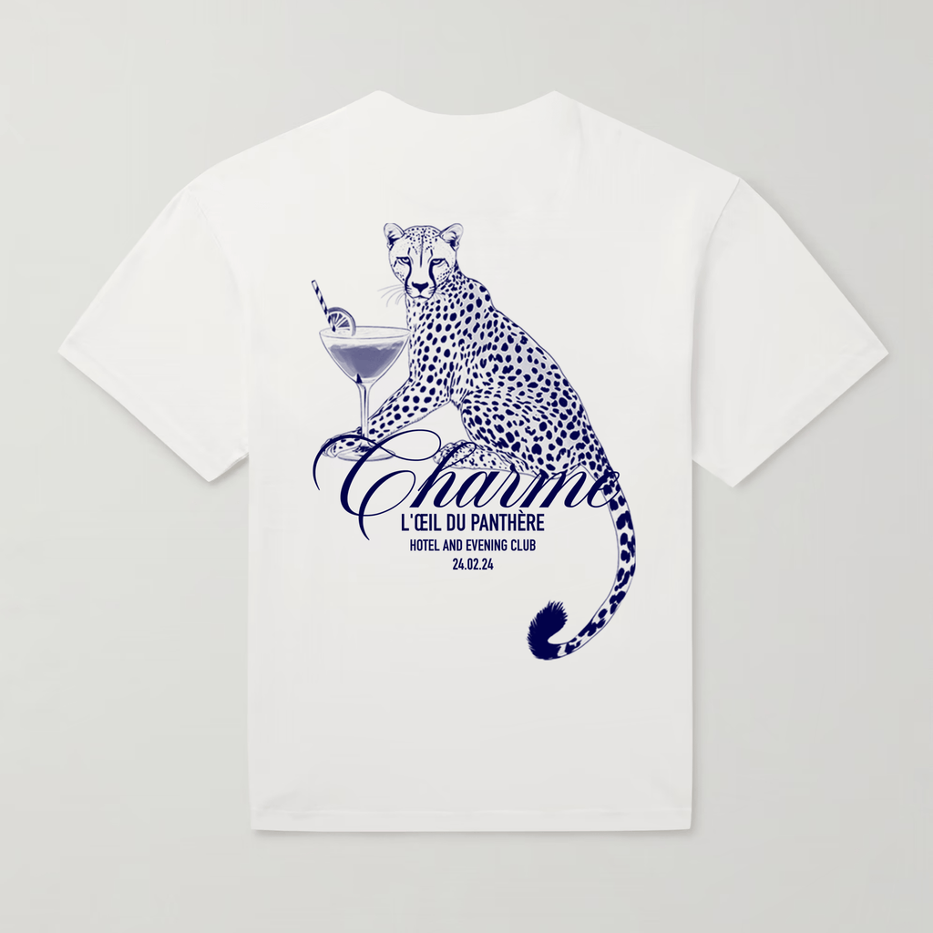 L'oeil Du Panthére Martini Tee - Amelie Charme