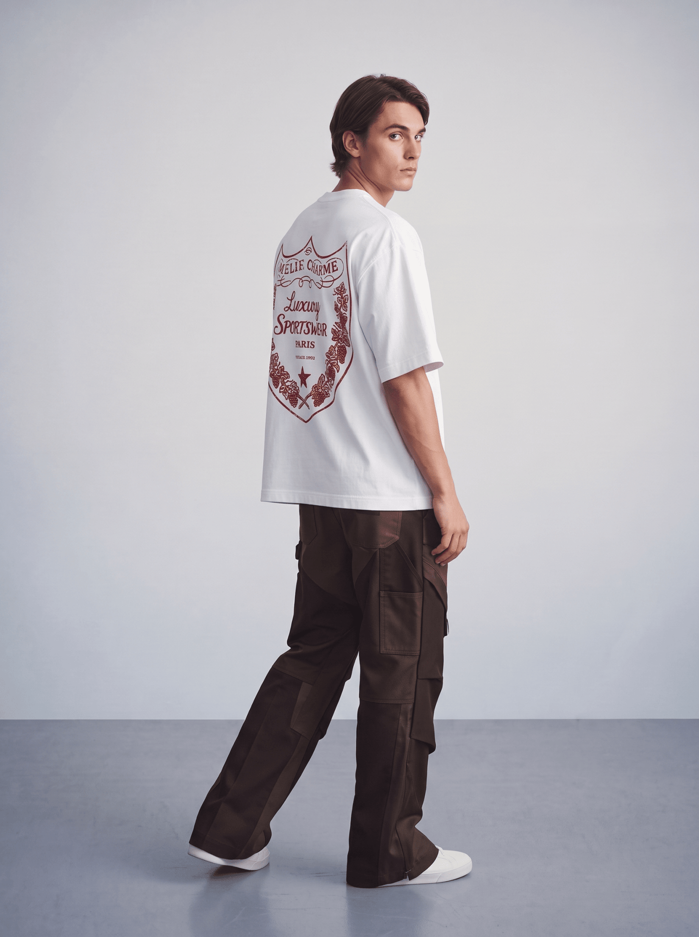Luxury Brut Tee, French Terry - Amelie Charme