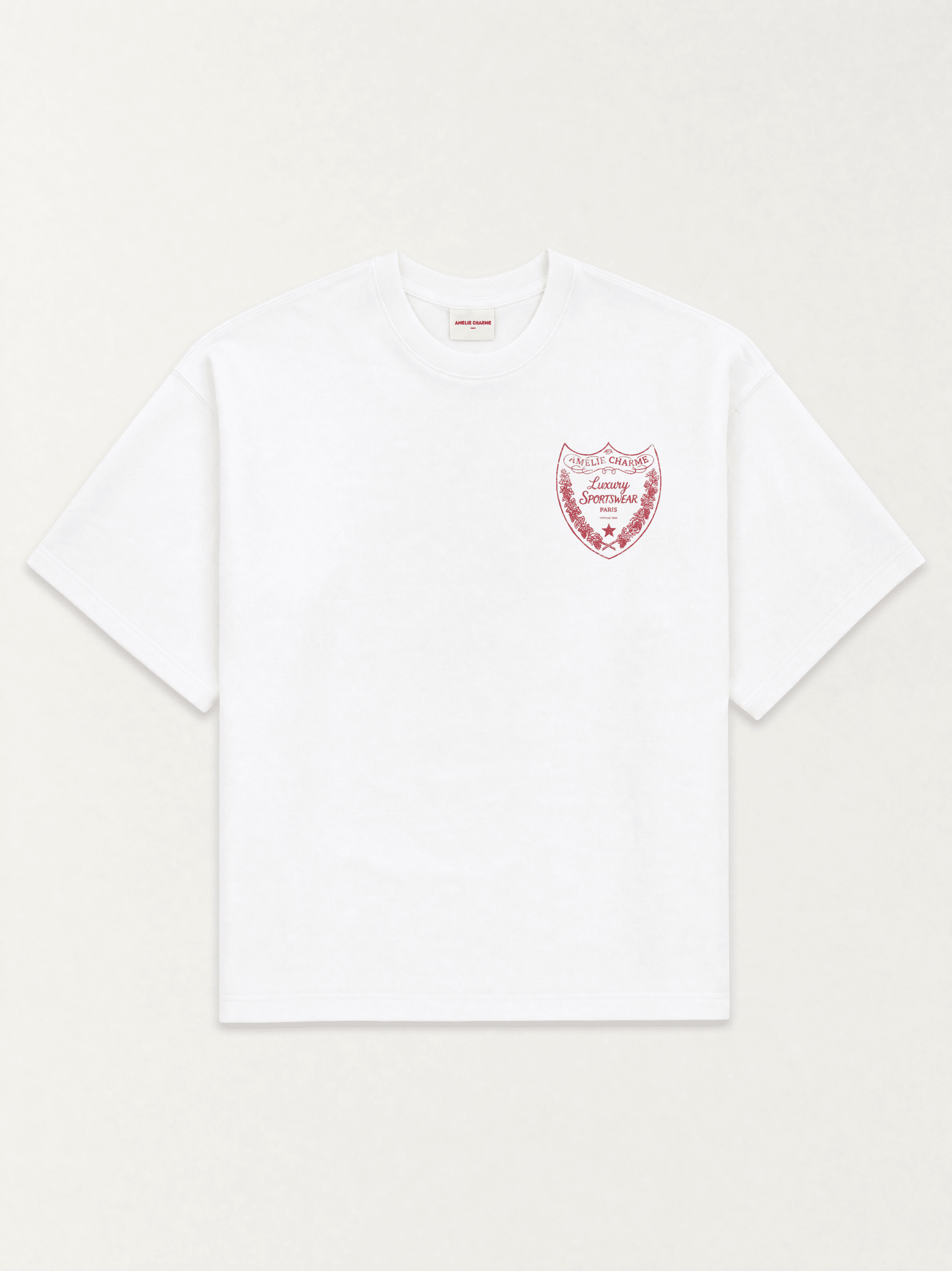 Luxury Brut Tee, French Terry - Amelie Charme