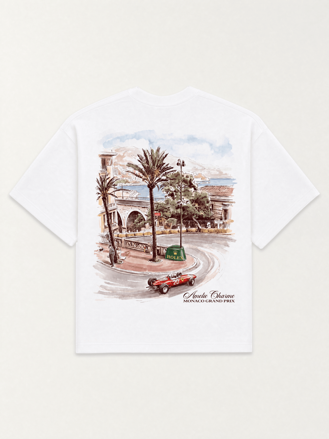 Monaco Oversized Tee - Amelie Charme