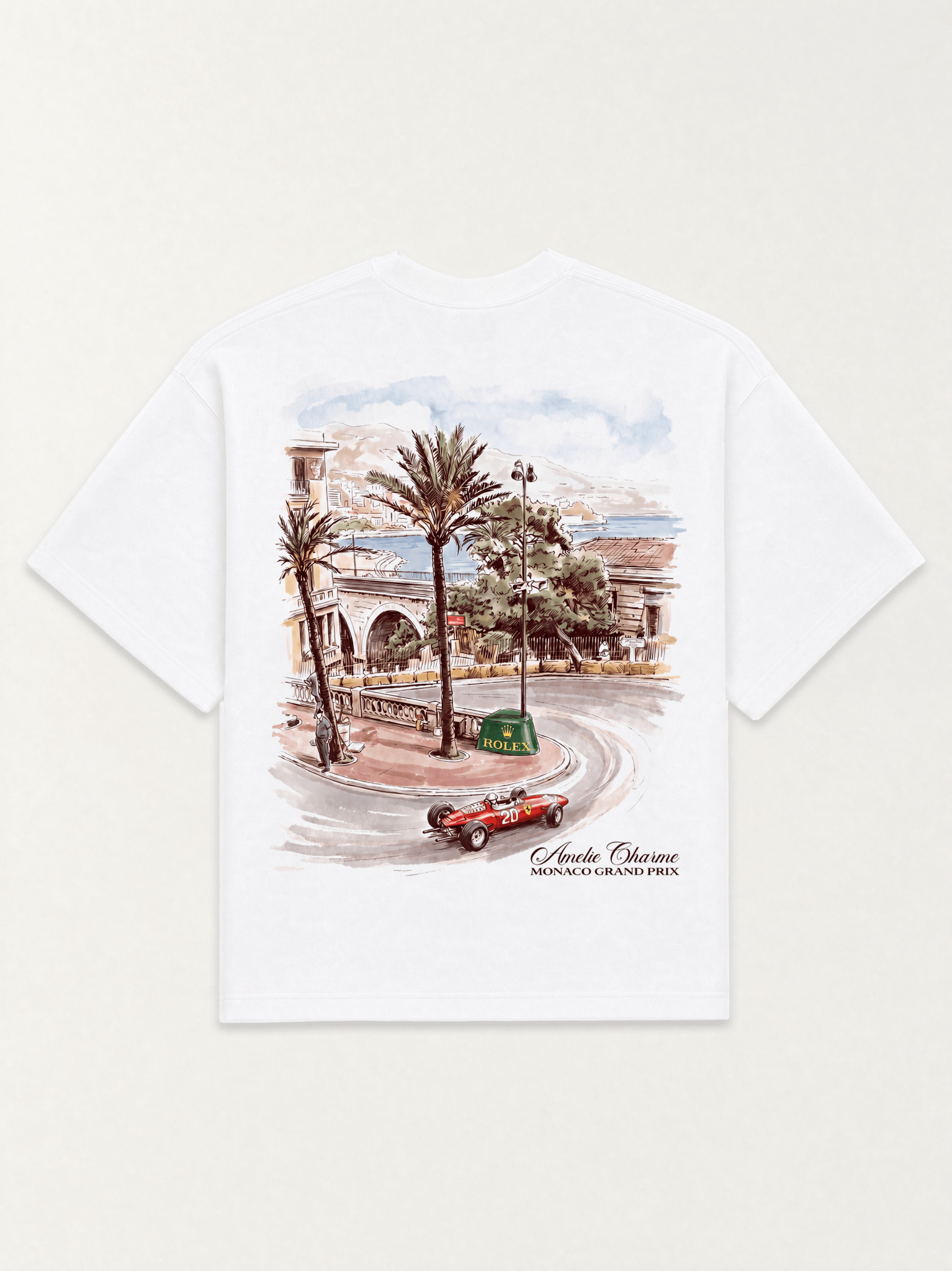 Monaco Oversized Tee - Amelie Charme