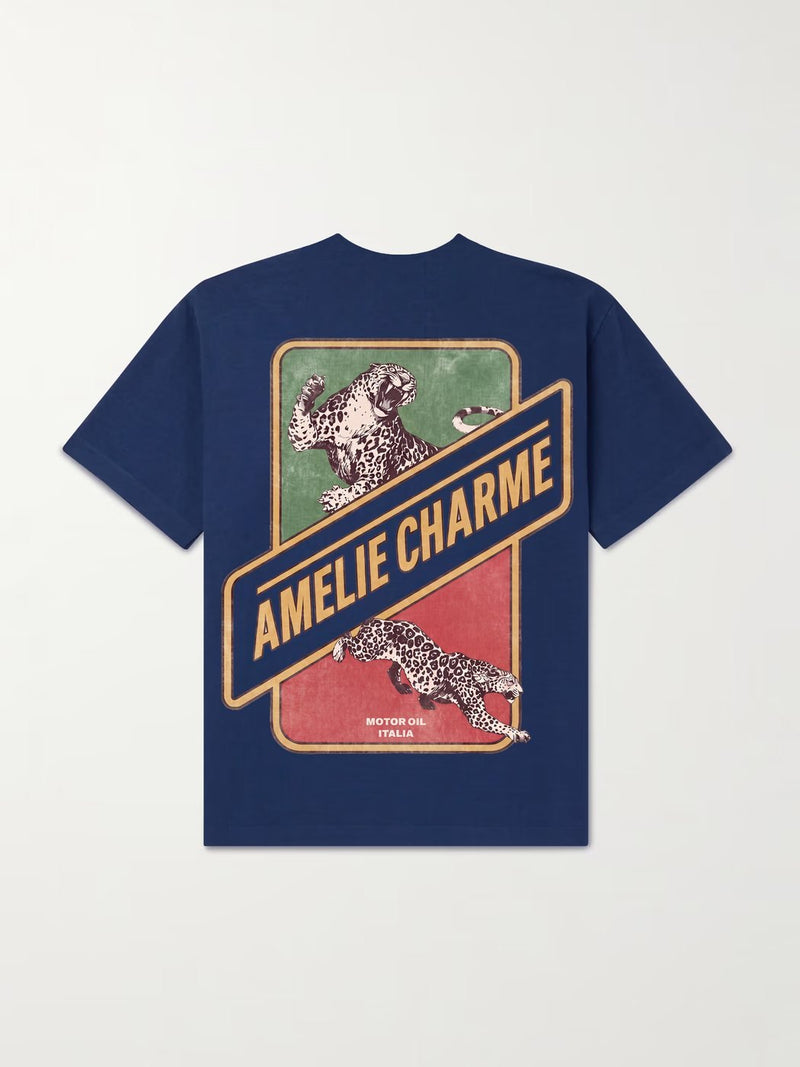 Motor Oil Italia Tee - Amelie Charme