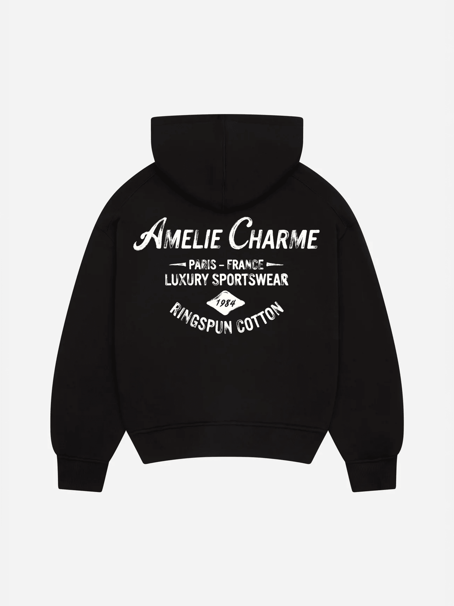 Painted Applique Hoodie - Amelie Charme