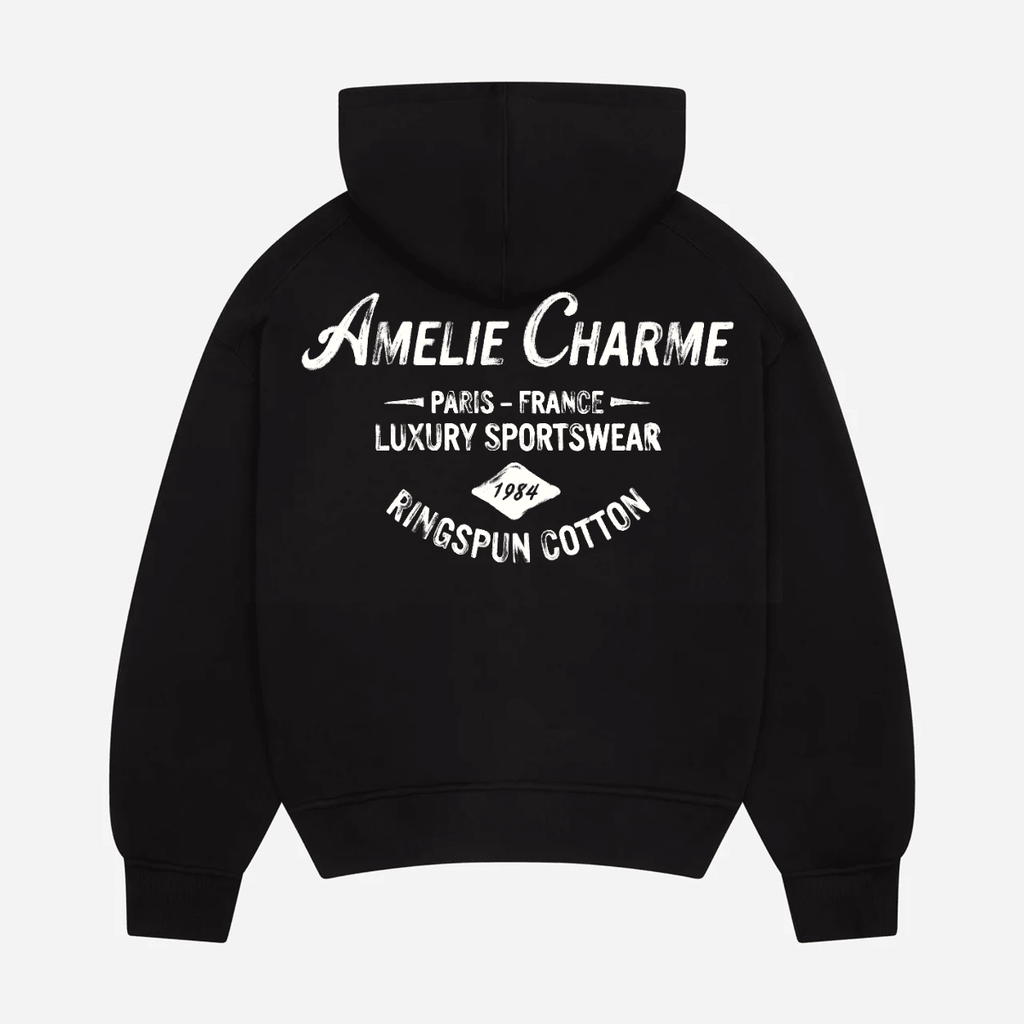 Painted Applique Hoodie - Amelie Charme