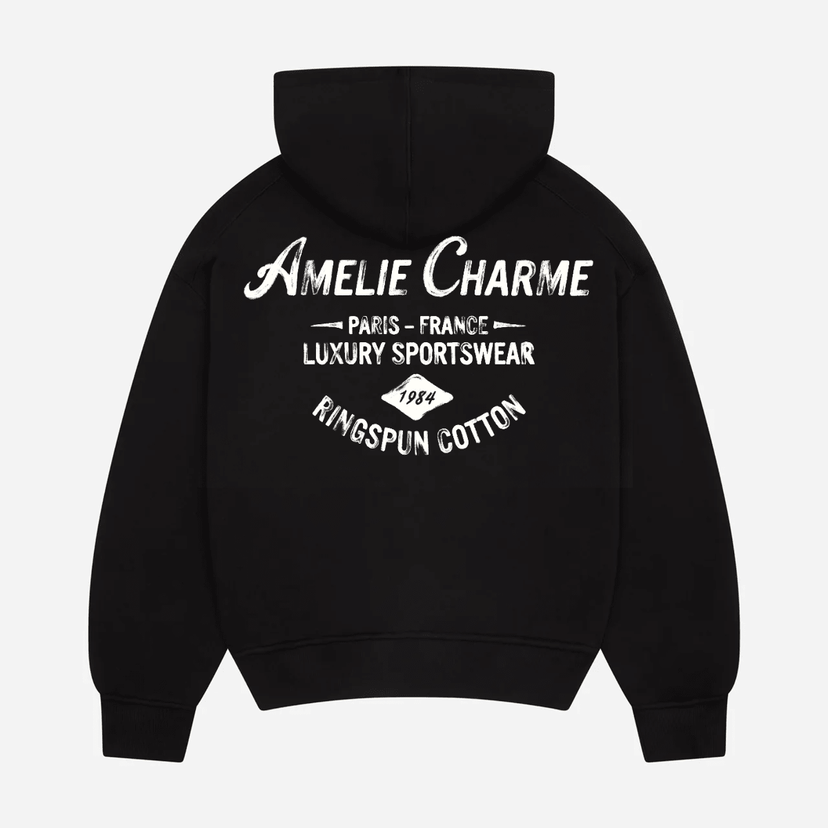 Painted Applique Hoodie - Amelie Charme