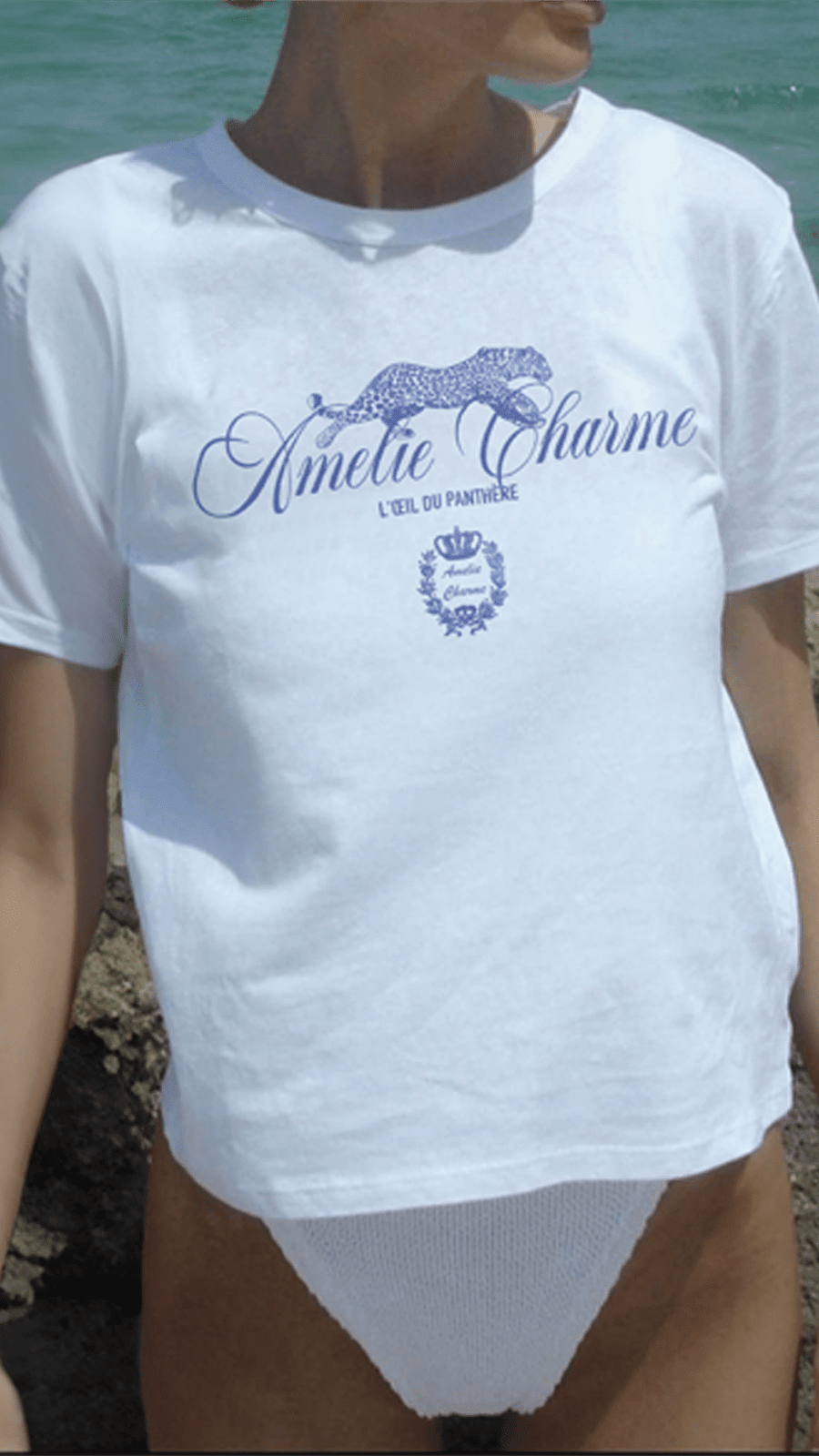 Panthere Baby Tee - Amelie Charme