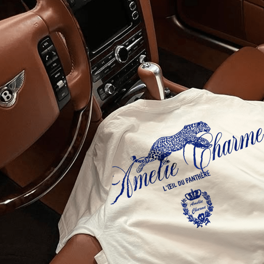 Panthére Crest Tee - Amelie Charme