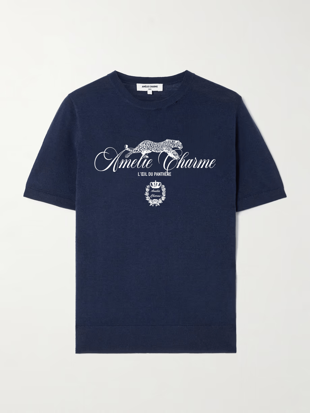 Panthere Crest Women's Tee - Amelie Charme