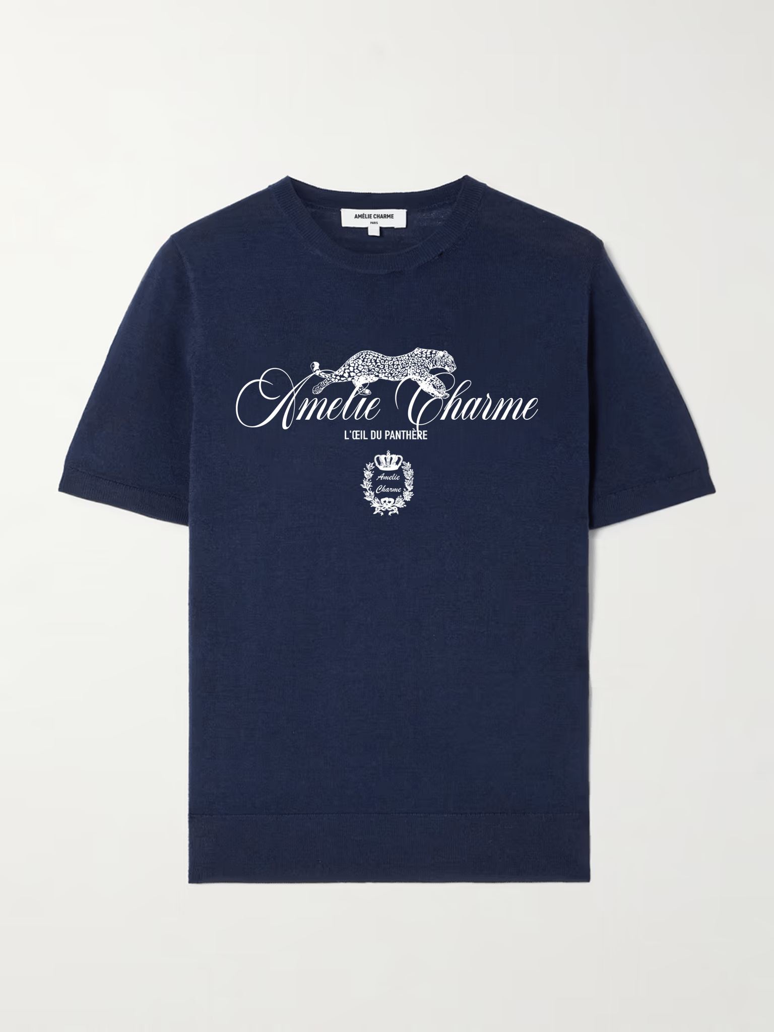 Panthere Crest Women's Tee - Amelie Charme