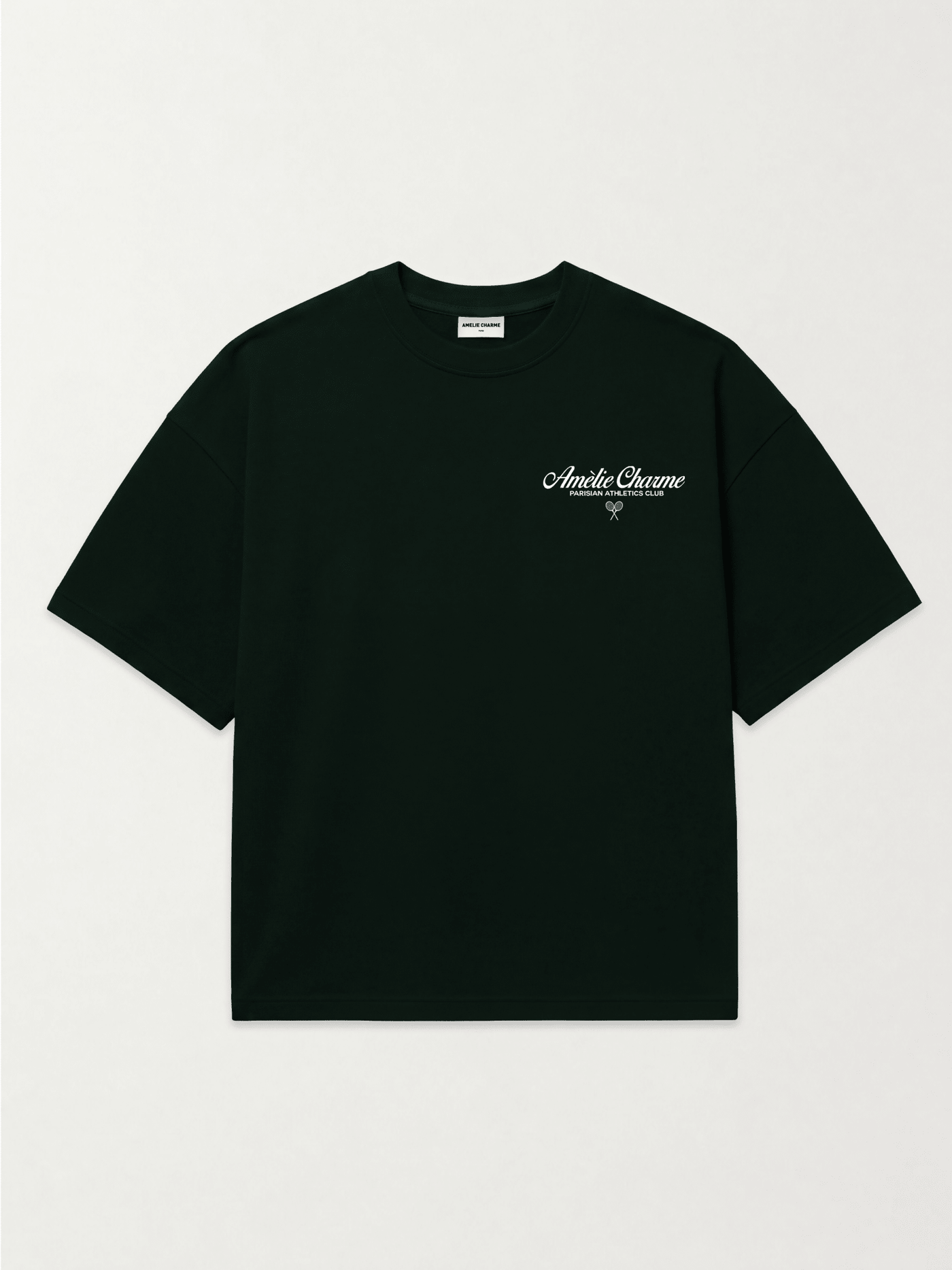 Parisian Tennis Club Heavyweight Tee - Amelie Charme
