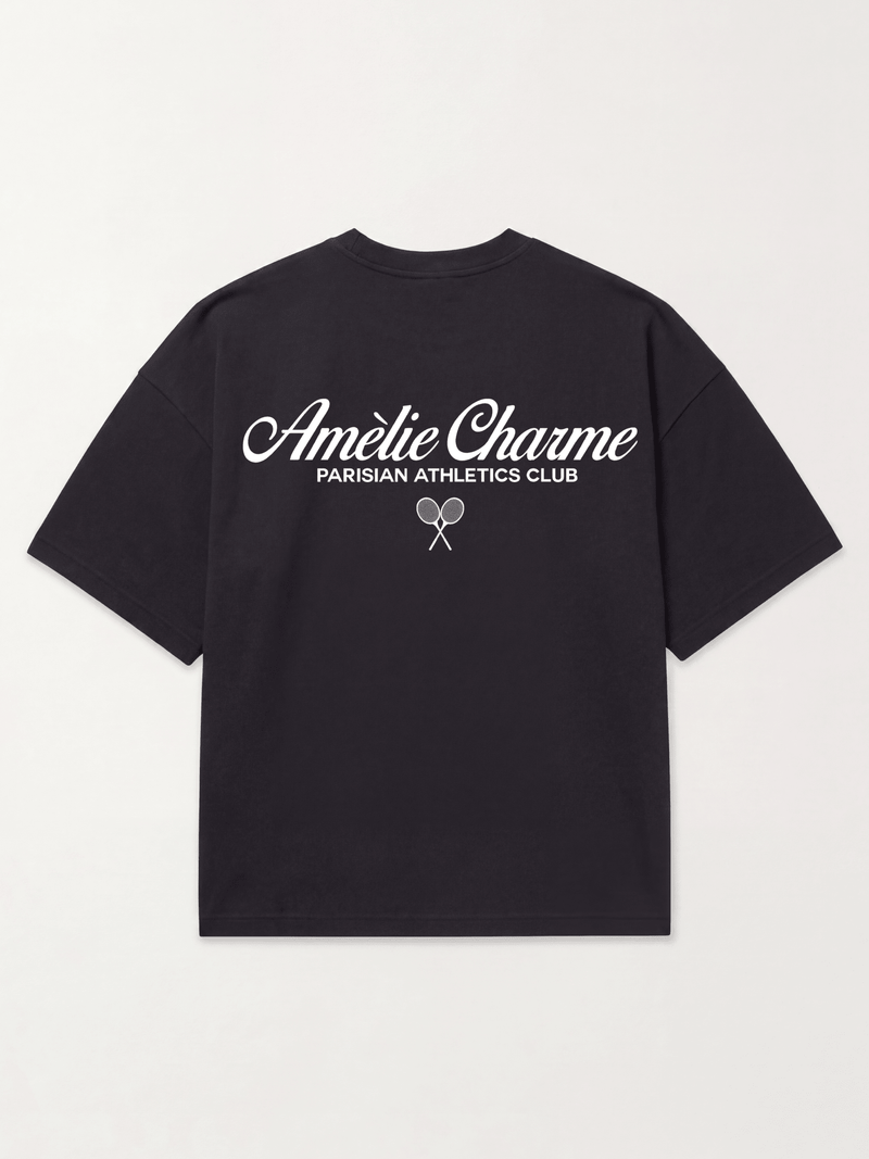 Parisian Tennis Club Heavyweight Tee - Amelie Charme