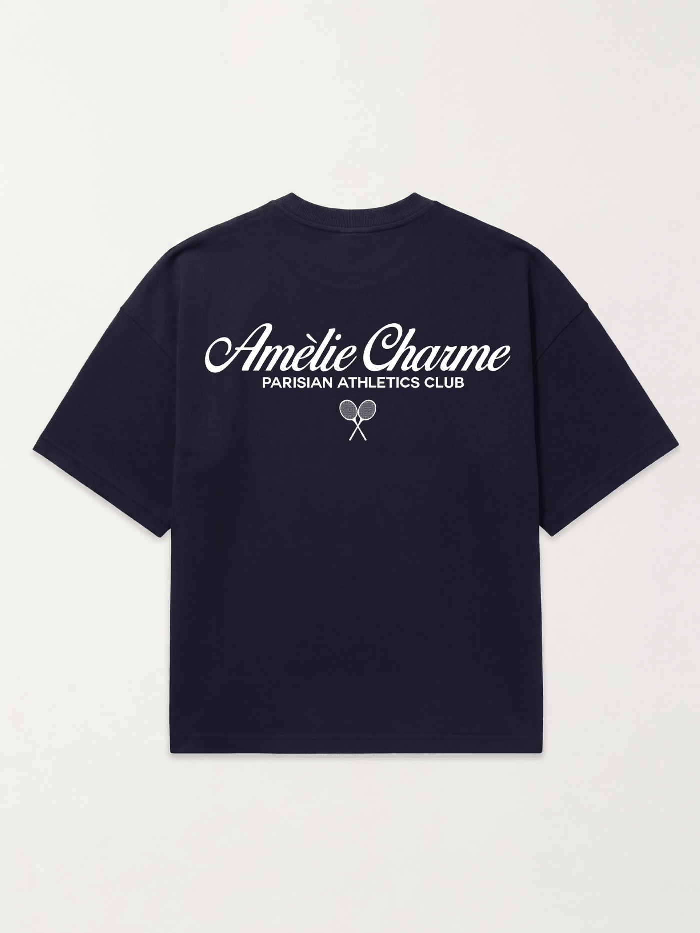 Parisian Tennis Club Heavyweight Tee - Amelie Charme