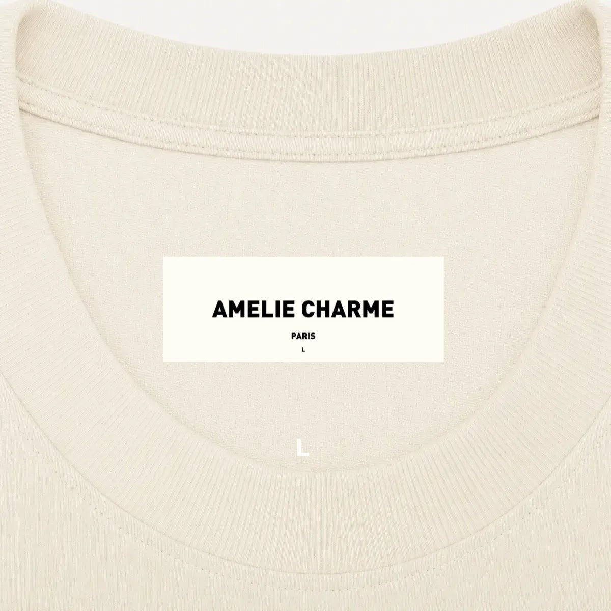 Regular Fit 250 GSM T-Shirt - Amelie Charme