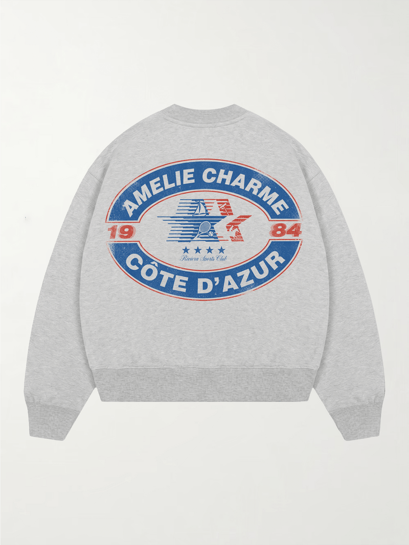 Riviera Sport Club Crewneck - Amelie Charme