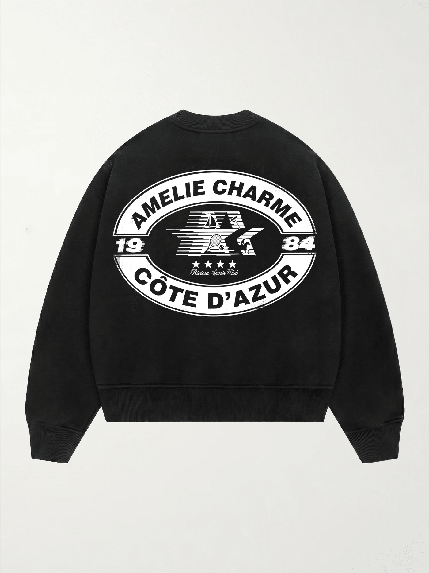 Riviera Sports Club Crewneck - Amelie Charme