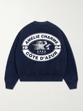Riviera Sports Club Crewneck - Amelie Charme