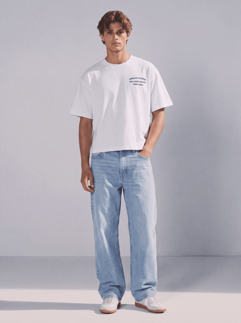 Rue St Honore Boxy Fit Tee - Amelie Charme